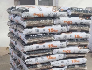 European silver fir Wood pellets 30 mm x 40 mm