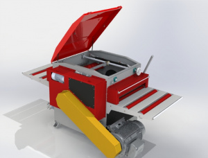 Станок одновальный кромкообрезной