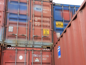 10ft Usado Container de Cubo Alto
