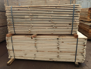 25 mm x 100 mm x 2000 mm 建築材松木
