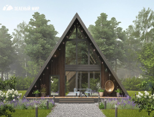 Каркасный дом Ель-Сосна (S-P) 220 м<sup>2</sup>