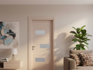 GOT MDF Pine Interior Door Beige 211 mm x 80 mm x 4.4 mm