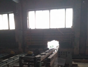 Gergaji frame horisontal