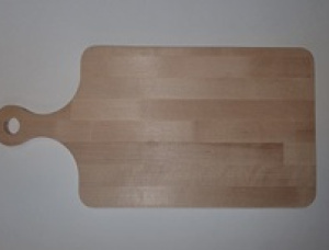 Доска разделочная прямоугольная Береза повислая 470 мм x 220 мм x 12 мм