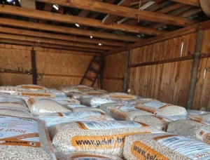 Wood pellets 66 mm x 88 mm