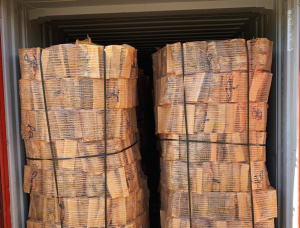 Kayu bakar dikeringkan kiln Beech 80 mm x 250 mm Dikeringkan udara