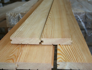 Larch Solid Wood Decking KD 34 mm x 134 mm x 4000 mm