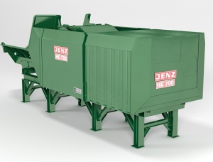 Cтационарная рубильная машина JENZ HE 700 STA