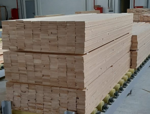 20 mm x 95 mm x 3000 mm  Eingefasstes Brett Fichte-Kiefer (S-P) S4S KD