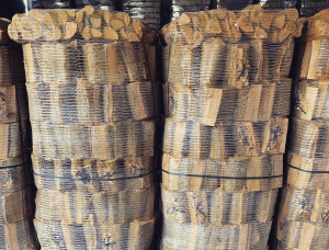 Kayu bakar dikeringkan kiln Beech 80 mm x 250 mm Dikeringkan udara