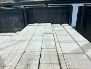 1 in. x 4 in. x 8 ft. Heat Treated Red Oak Lumber