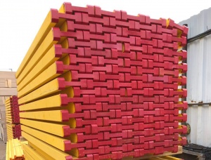 Опалубочный брус Ель-Сосна (S-P) 200 мм x 80 мм x 4.9 м