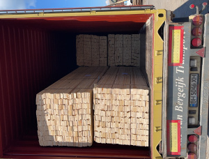 25 mm x 125 mm x 4000 mm Heat Treated Bois d oeuvre de Pin