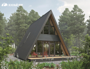 Каркасный дом Ель-Сосна (S-P) 150 м<sup>2</sup>