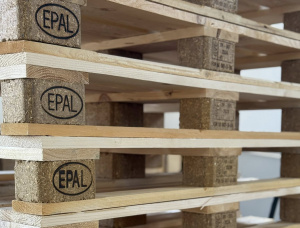 Spruce EPAL Euro pallet 1200 mm x 800 mm x 144 mm