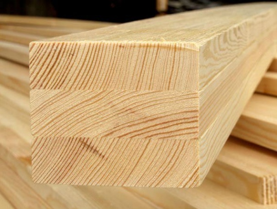 Straight Glulam Beam تنوب سيبيري x 100 mm x 6 m