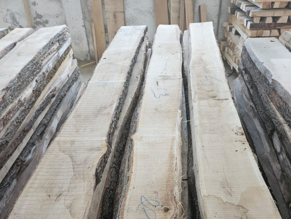 50 mm x 100 mm x 4000 mm 热处理建築材橡木