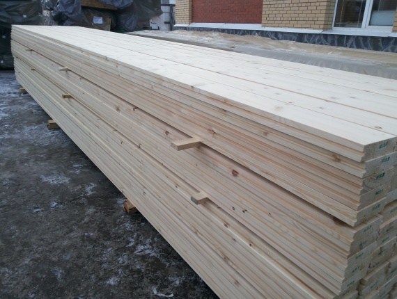Picea siberiana Parquet  40 mm x 146 mm x