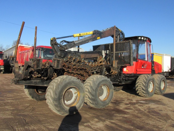 KOMATSU 865, 8WD, 2013г., форвардер