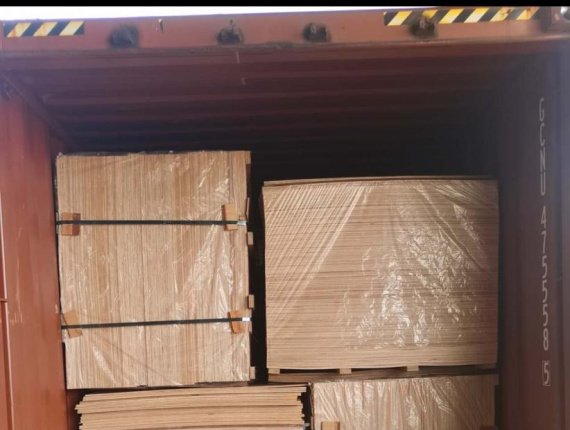 F/F Ilomba (Pycnanthus, Walele, Eteng) Interior Plywood 3000 mm x 120 mm x 40 mm