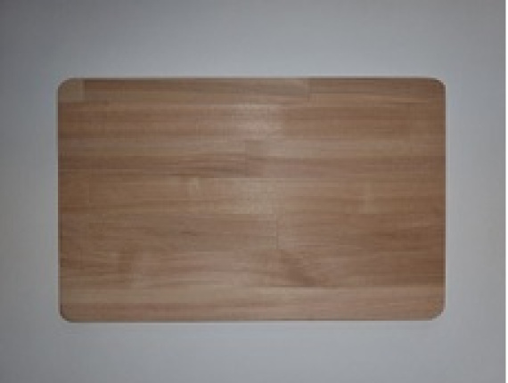 Silver Birch Rectangular Wood Cutting Board 310 mm x 180 mm x 8 mm