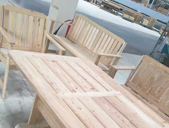 Table de jardin