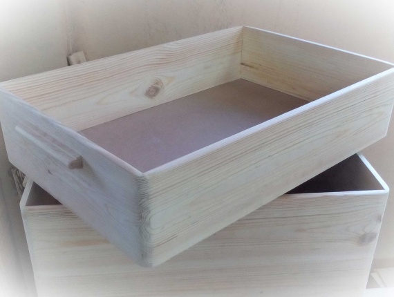 Pino siberiano Caja de madera 200 mm x