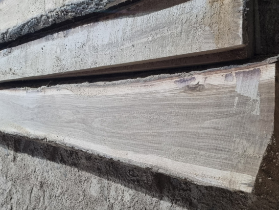 32 mm x 100 mm x 3000 mm 建築材橡木
