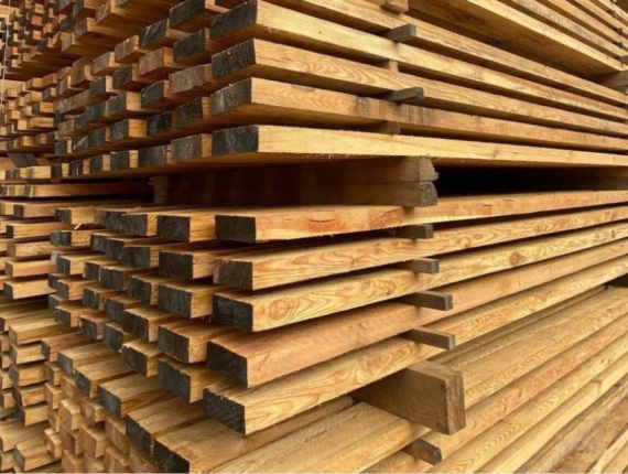 20 mm x 70 mm x 4000 mm AD 建築材落叶松