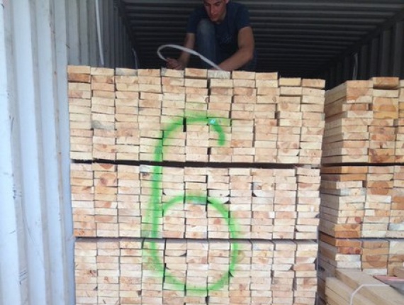 Pinho Secagem em estufa Pallet boards 18 mm x 100 mm
