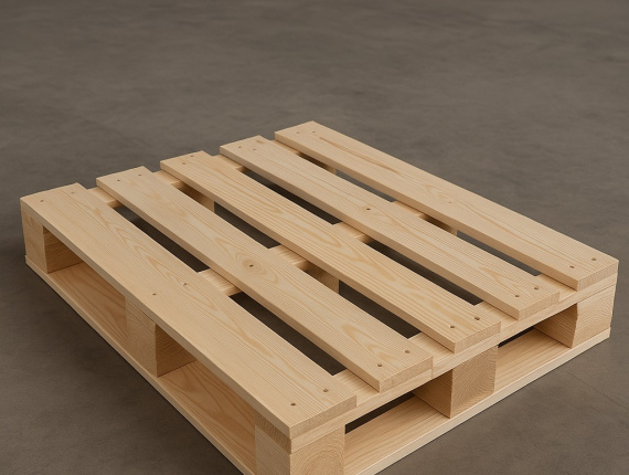 Spruce-Pine (S-P) Wooden pallets 1200 mm x 800 mm x 22 mm