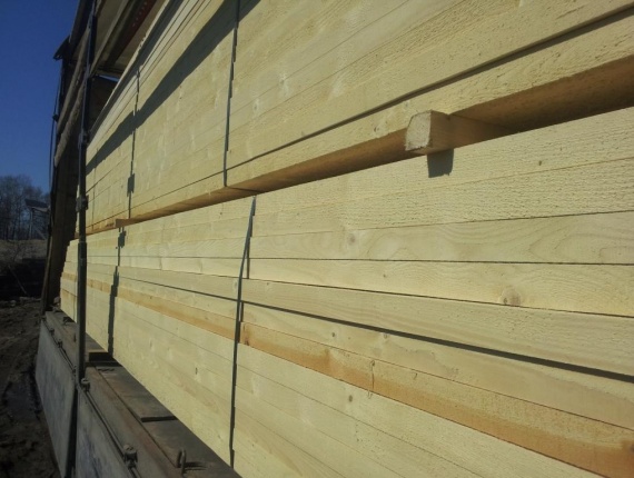 50 mm x 150 mm x 6000 mm Fırında kurutulmuş   Sibirya çamı Kereste