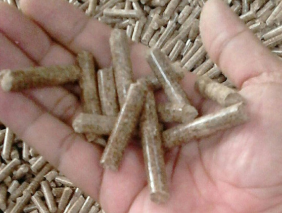 Pelet kayu 6 mm x 10 mm