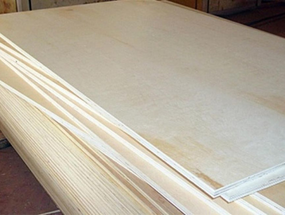 Sanded Larch Interior Plywood 1525 mm x 1525 mm x 3 mm