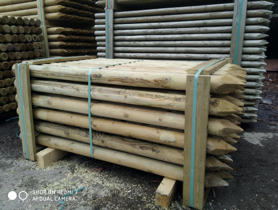 تنوب-صنوبر (S-P) Poles 120 mm x