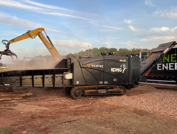 Vantec Kong 1250E - Wood Chipper
